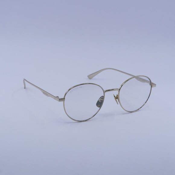 Gucci GG0337S 001 Sunglasses Gold Round Frame - Picture 4 of 10